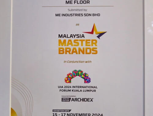 Malaysia Master Brands recognition displayed in the UIA 2024 ARCHIDEX company archive