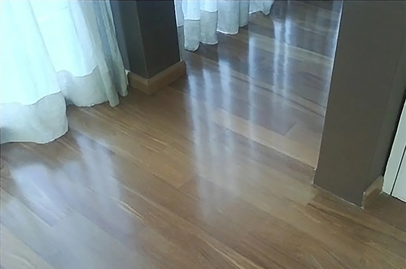 Kenny Heights Town Villas — solid red balau flooring, original project photograph 2