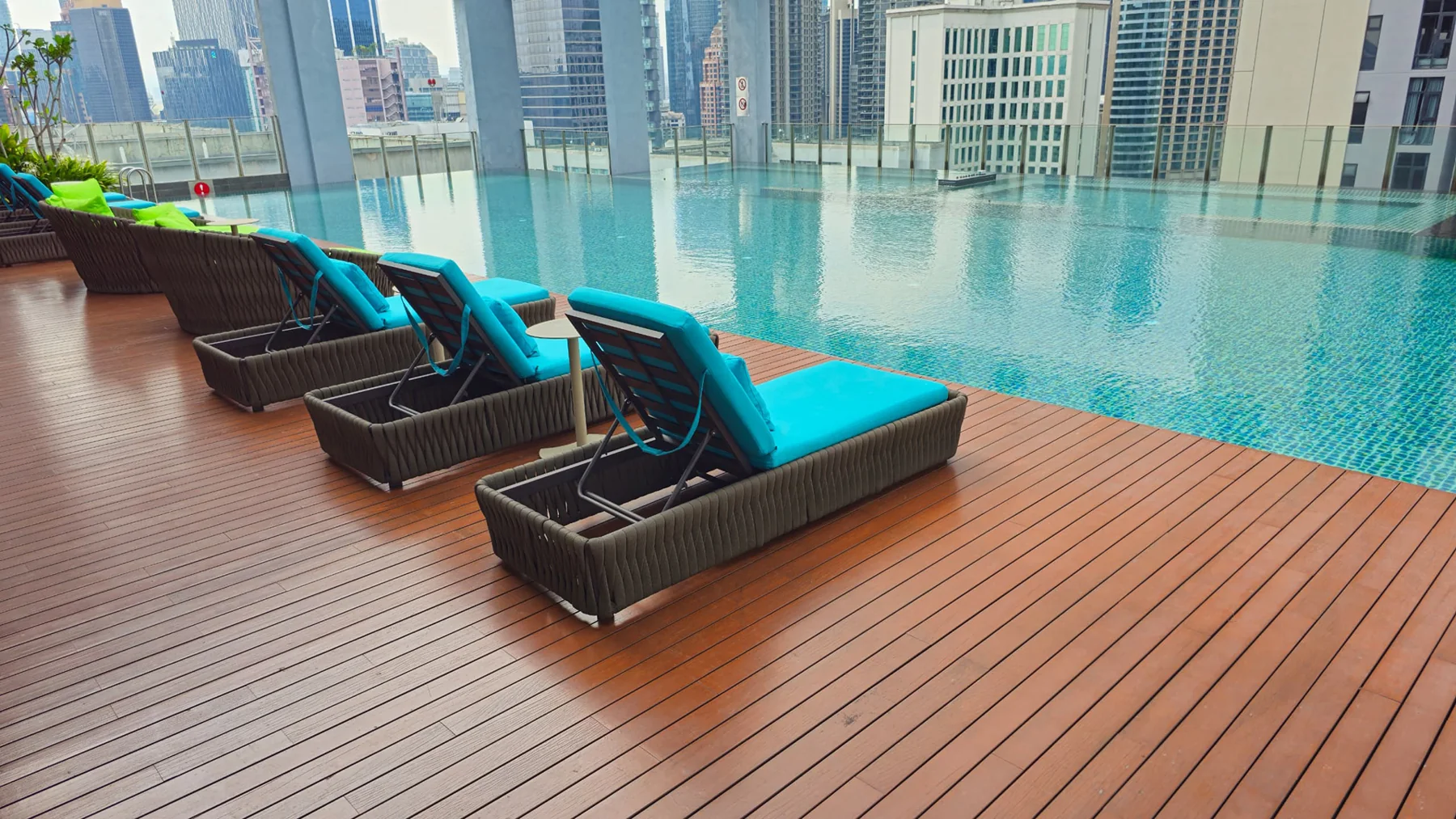 Park Royal Hotel Kuala Lumpur — chengal hardwood decking, original project photograph 1