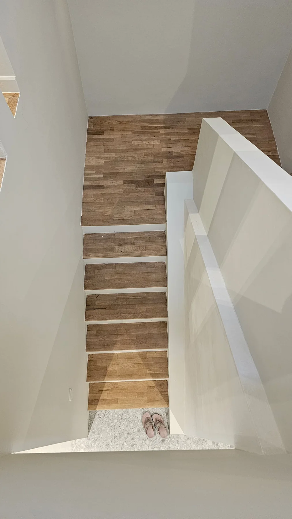 Private Residence at Seri Hartamas — solid white oak · herringbone, original project photograph 1