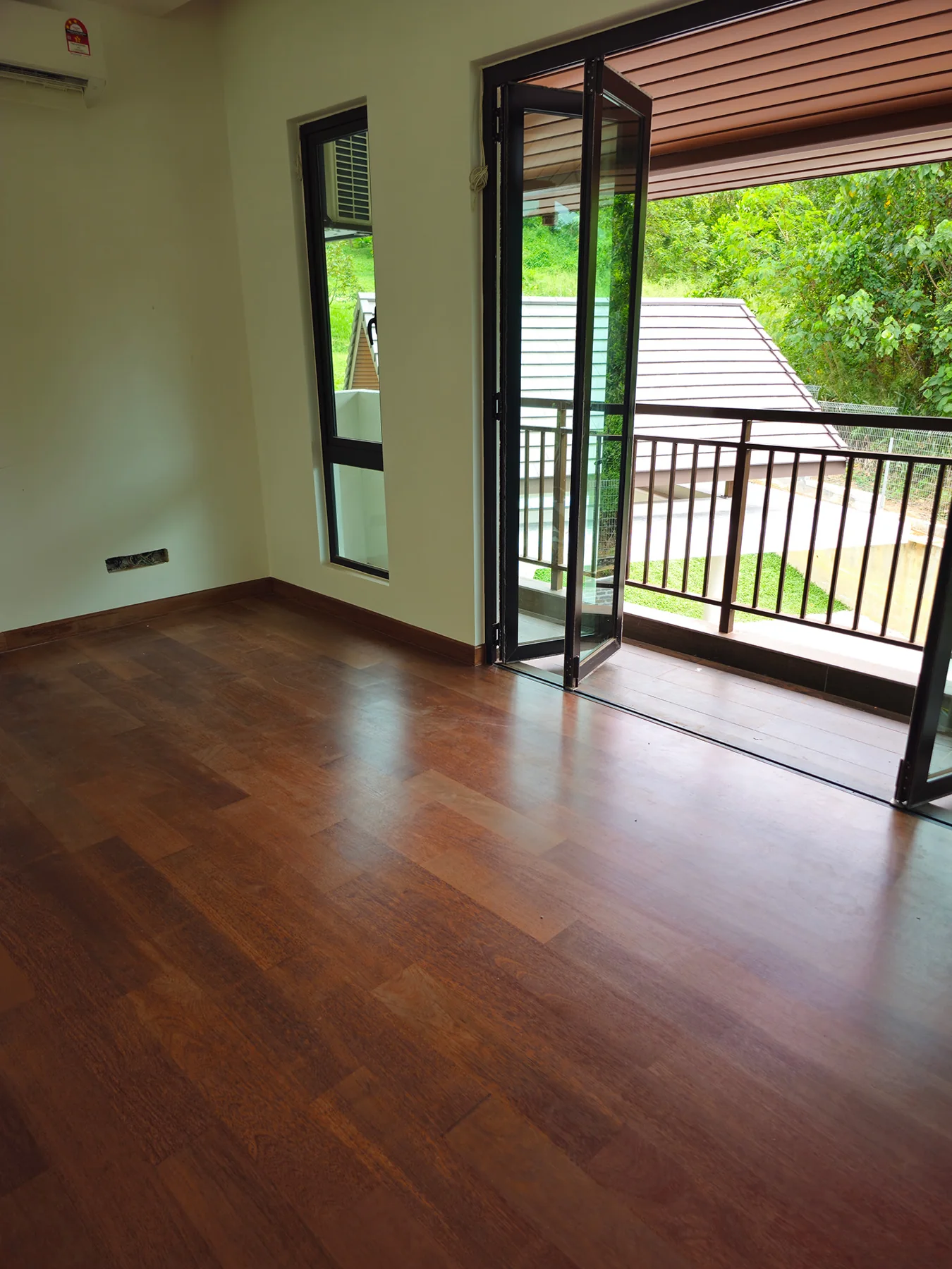 Residential at Hulu Langat — merbau & white oak flooring, original project photograph 3