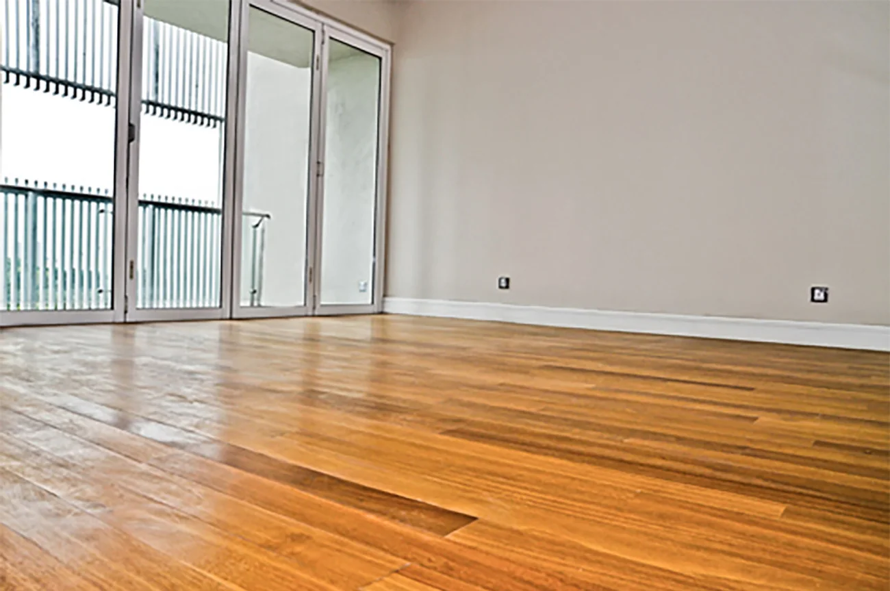 Turnberry Villas, KLGCC — solid red balau flooring, original project photograph 1